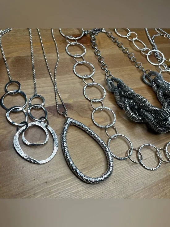 Mixed Jewelry bundle lot earrings, bracelet, necklace please read notes - Picture 6 of 8